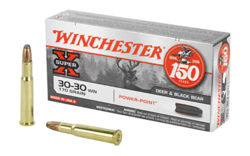 Ammunition Winchester Ammunition Super X 30 30 WIN SPRX PWR PNT 3030WN 170GR 20/200